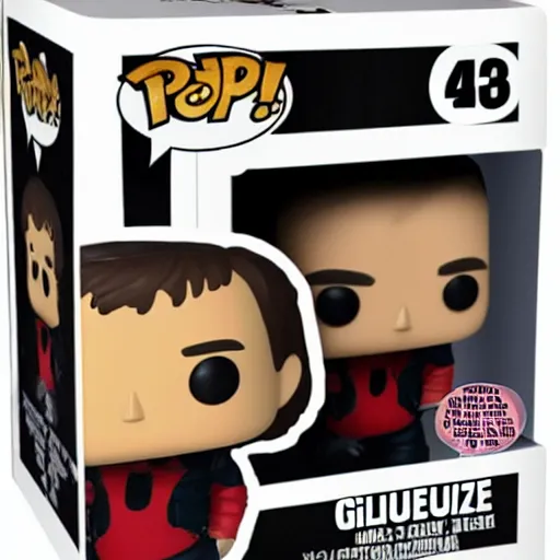 Prompt: Gilles Deleuze funko pop