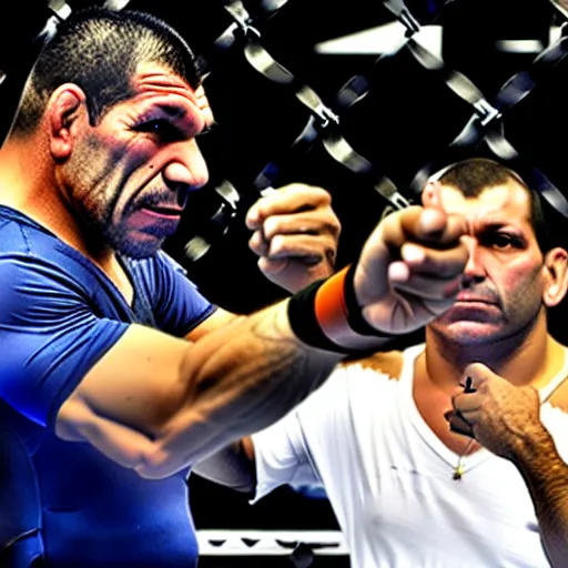 Image similar to antonio rodrigo nogueira holds a single carrot, and antonio rogerio nogueira has his hand on the bus behind them ; photo