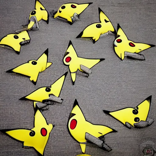 Image similar to Pikachu, ghibili