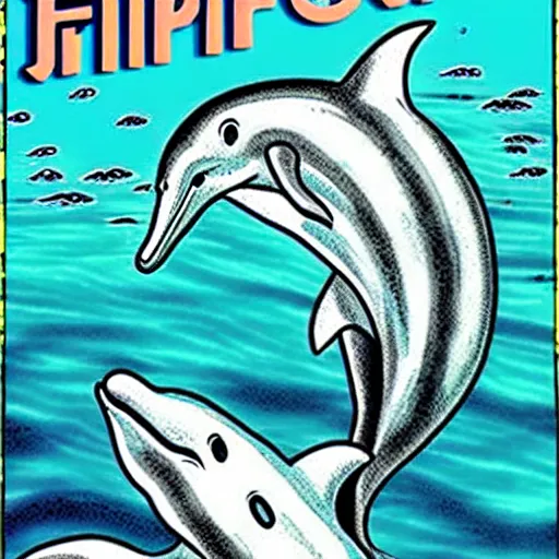 Image similar to flipper the dolphin manga by junji ito