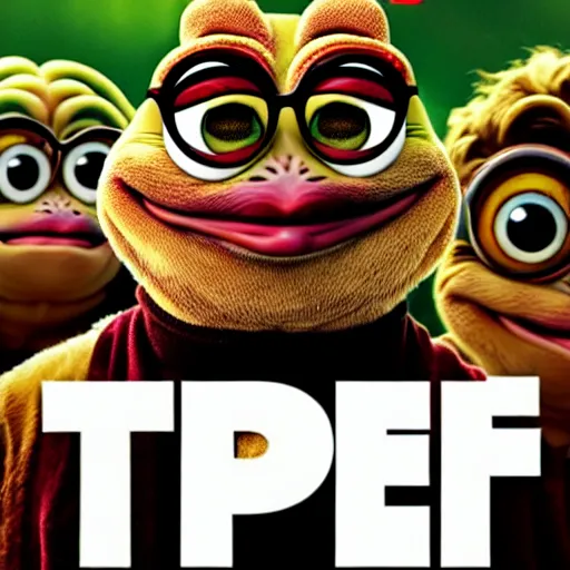 Image similar to pepe movie poster