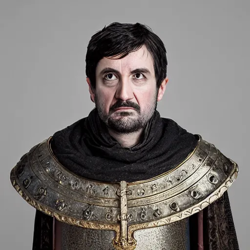 Prompt: richard iv the roman king photo, real human, soft studio lighting, 6 0 mm lens