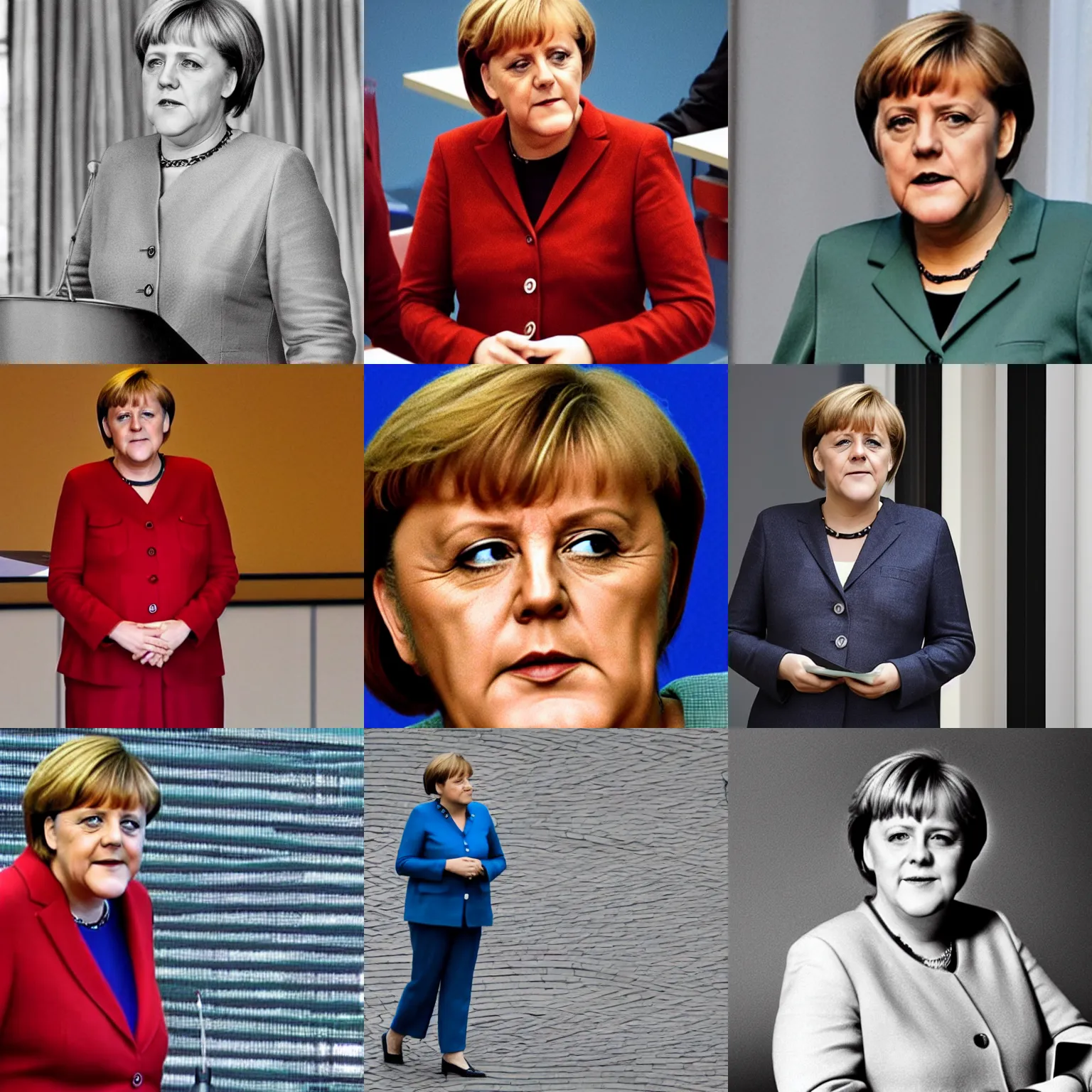 Prompt: Angular Merkel