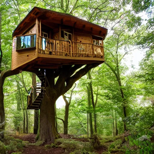 Image similar to treehouse