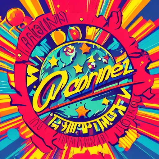 Image similar to 2 planet collapse particle fusion element macro cosmic art by butcher billy, sticker, colorful, illustration, highly detailed, simple, smooth and clean vector curves, no jagged lines, vector art, smooth andy warhol style