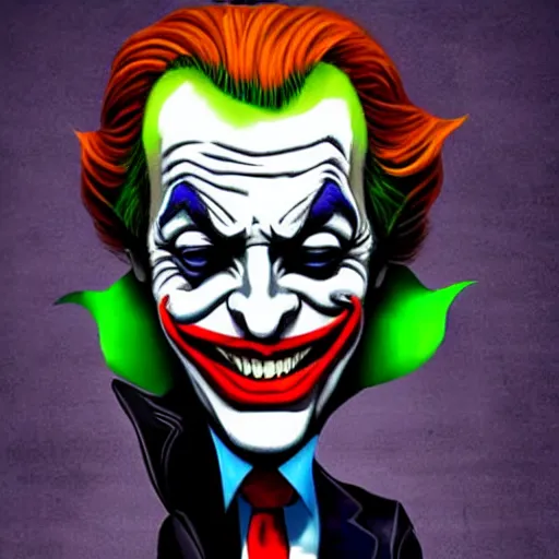 Image similar to donald trump as the joker