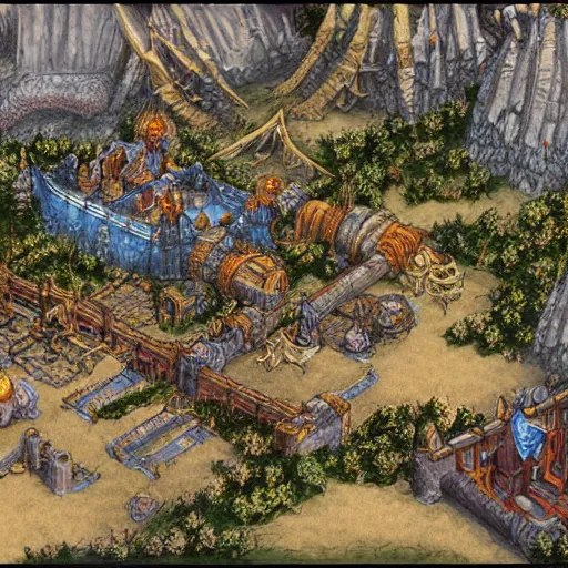 Image similar to ultima online concept art