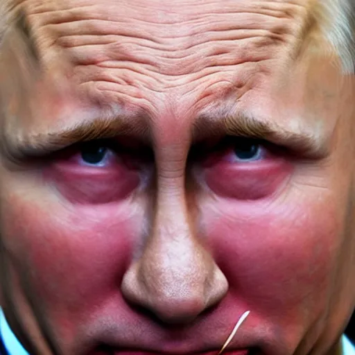 Image similar to Putin crying, digital art, (EOS 5DS R, ISO100, f/8, 1/125, 84mm)