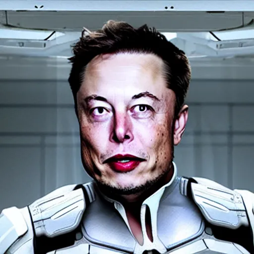 Prompt: Elon Musk as a Borg