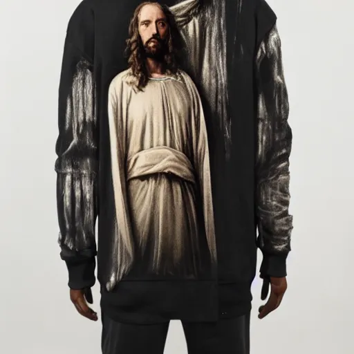 jesus in jerry lorenzo streetwear by nicola samori