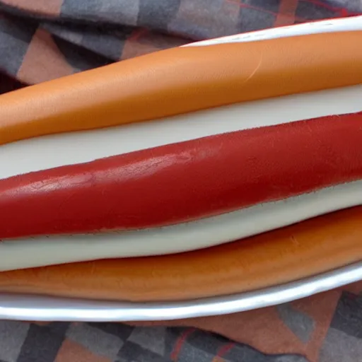 Image similar to baseball bat hotdog