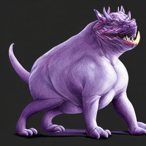 Image similar to chris christie blueberry chimera hybrid. surreal creature. concept art.