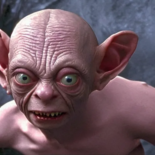 Image similar to Gollum from Harry Potter (2000)