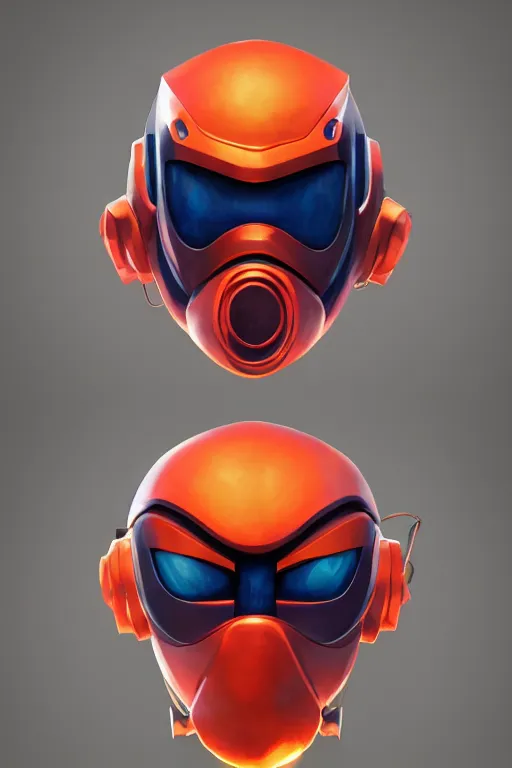 Image similar to epic mask helmet robot ninja portrait stylized as fornite style game design fanart by concept artist gervasio canda, behance hd by jesper ejsing, by rhads, makoto shinkai and lois van baarle, ilya kuvshinov, rossdraws global illumination radiating a glowing aura global illumination ray tracing hdr render in unreal engine 5