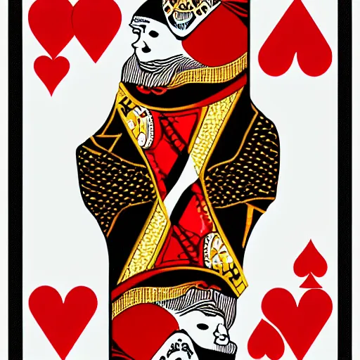 Image similar to poker playing card king of hearts