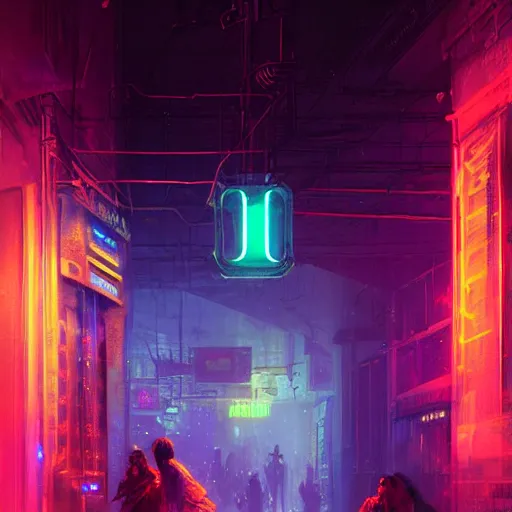 Image similar to a vending machine dimly neon lighting a dark alley, by greg rutkowski and gaston bussiere, dim purple and blue neon lighting, beautiful volumetric - lighting - style atmosphere, futuristic atmosphere, intricate, detailed, photorealistic imagery