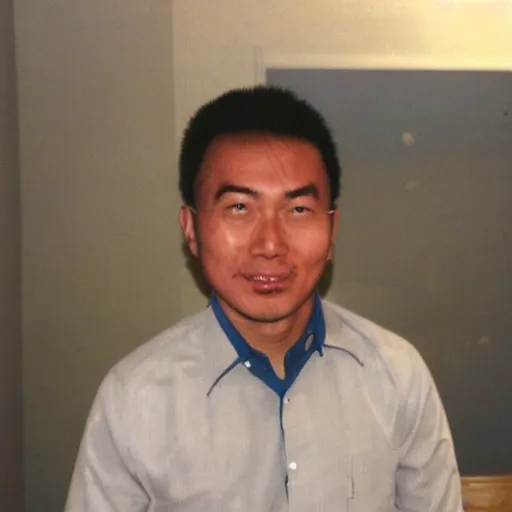 Prompt: asian steve irwing, photo