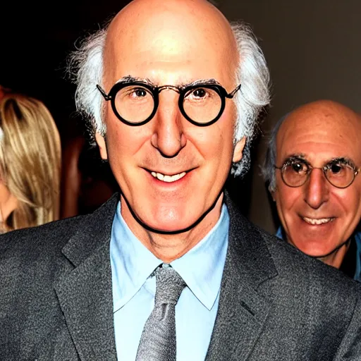 Image similar to larry david eistein style