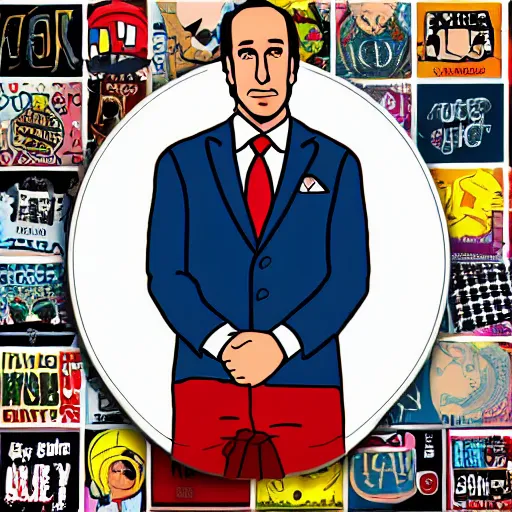 Image similar to ios app for ordering saul goodman stickers