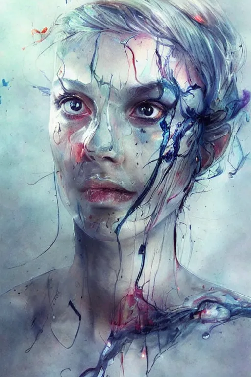 Image similar to scifi futuristic car art by agnes cecile, beautiful, soft, smooth