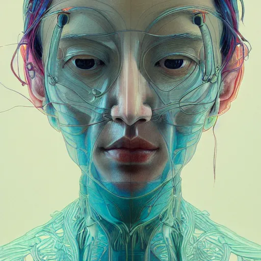 Prompt: citizen portrait soft light painted by james jean and tooth woo and sana takeda, inspired by ghost in the shell anime, smooth face feature, intricate oil painting, high detail illustration, sharp high detail, manga and anime 1 9 9 9