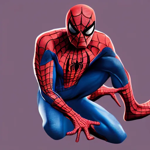 Image similar to spider - man sit on the raccoon and eating donuts, concept art, trending on artstation, highly detailed, intricate, sharp focus, digital art, 8 k