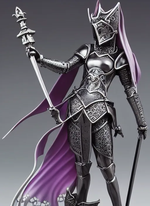 Image similar to 80mm, resin detailed model figure of Alchemy Imperial Princess knight gothic silver