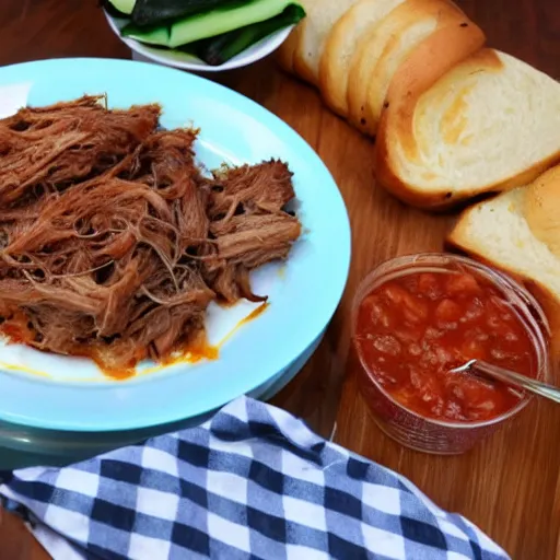 Image similar to alexa, add pulled pork.