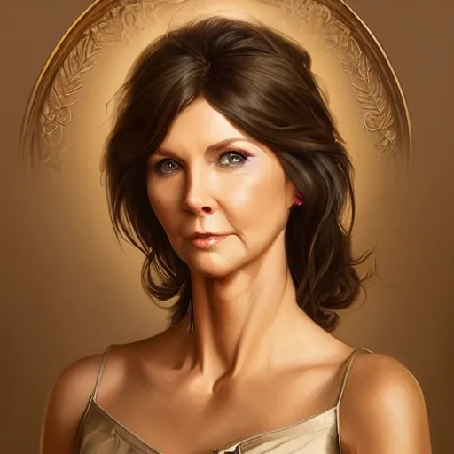 Prompt: Olivia newton-John, intricate, highly detailed, digital painting, artstation, concept art, smooth, sharp focus, illustration, Unreal Engine 5, 8K, art by artgerm and greg rutkowski and alphonse mucha