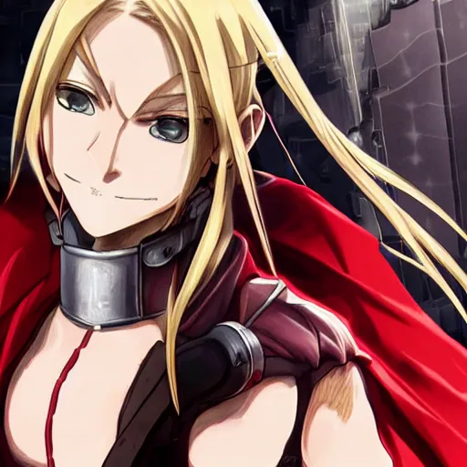 Prompt: Photorealistic Edward Elric as a girl, Hyperdetailed, 108 Megapixels, Beautiful