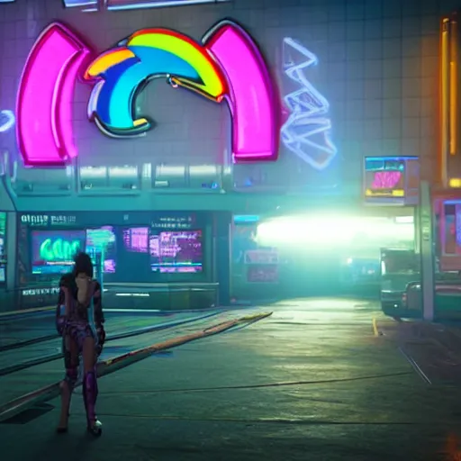 Image similar to care bears in cyberpunk 2 0 7 7 8 k hyperdetailed photorealism hdr unreal engine 5 extremely high level of detail