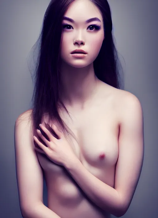 Image similar to a gorgeous female photo, professionally retouched, soft lighting, realistic, smooth face, full body shot, torso, dress, perfect eyes, wide angle, sharp focus on eyes, 8 k, high definition, insanely detailed, intricate, elegant, artgerm and jason chan and mark litvokin
