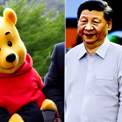 Prompt: Xi Jinping is literally Winnie the Pooh.