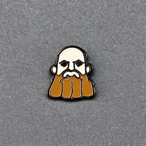 Image similar to gimli enamel pin