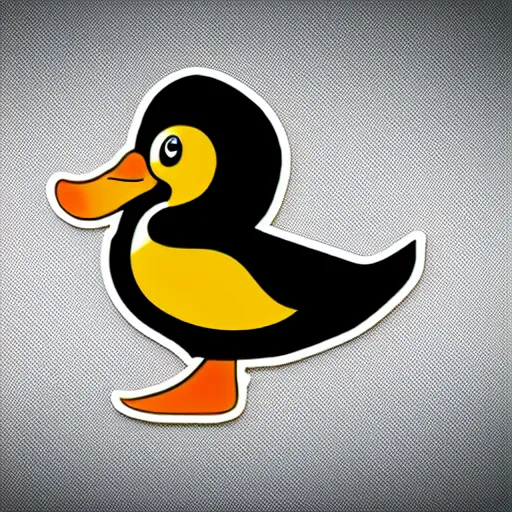 Image similar to An eSports logo of a duck, white background, high quality,