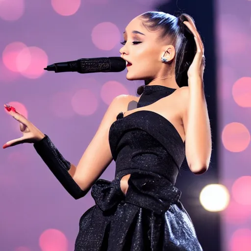 Image similar to Ariana Grande, 4K, award winning photography