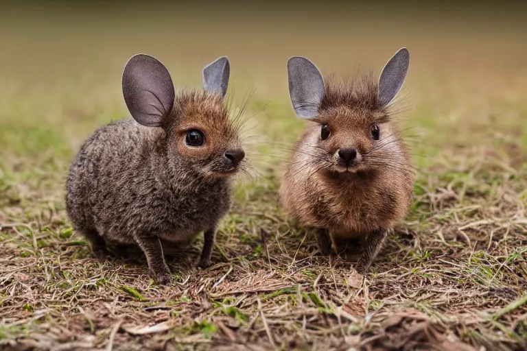 Image similar to a pudu chinchilla!!! hybrid! hyper realistic!! realistic lighting!! wildlife photographer of the year!!! bold natural colors, national geographic, hd, wide angle, 8 k