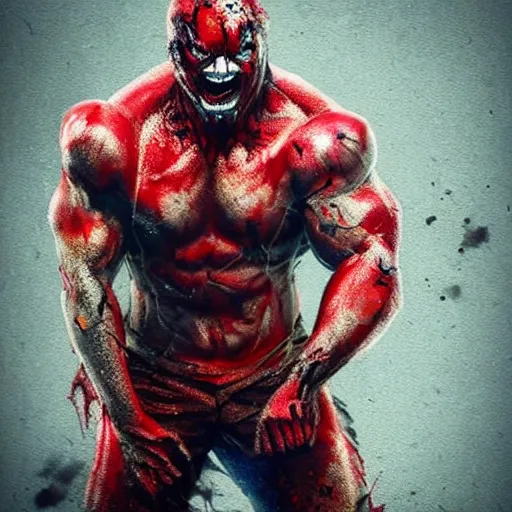 Prompt: “chirs hemsworth as carnage, movie poster, concept art, art station, high definition, high quality, award winning”