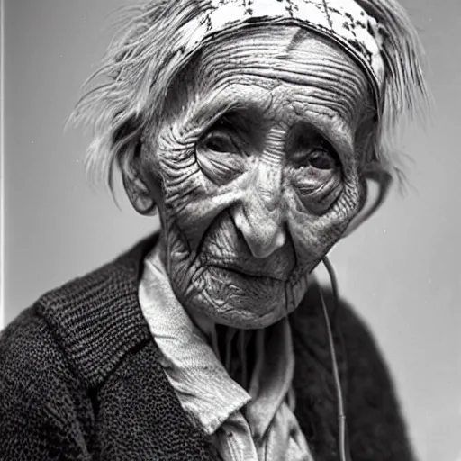 Image similar to photograph of an oldest person in 2 5 3 2