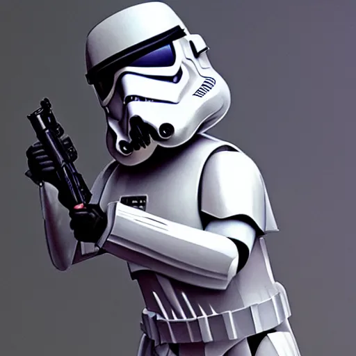 Prompt: wombat as a stormtrooper without helmet, incredible detail, character concept art, fineline detail, cinematic quality, high octane, vray render