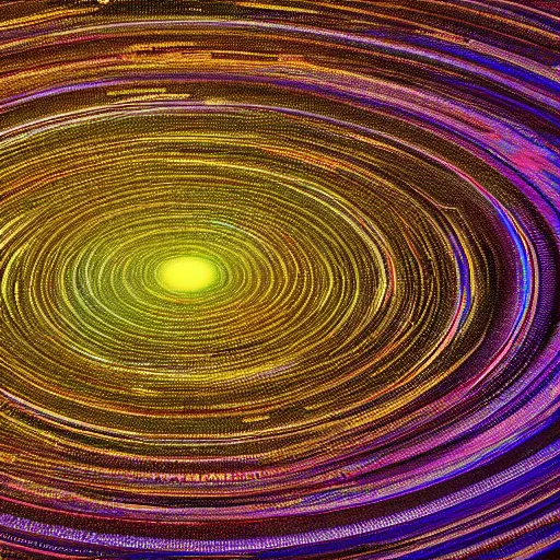 Prompt: 1000 line of python code floating in an endless universe, digital arts, 4k