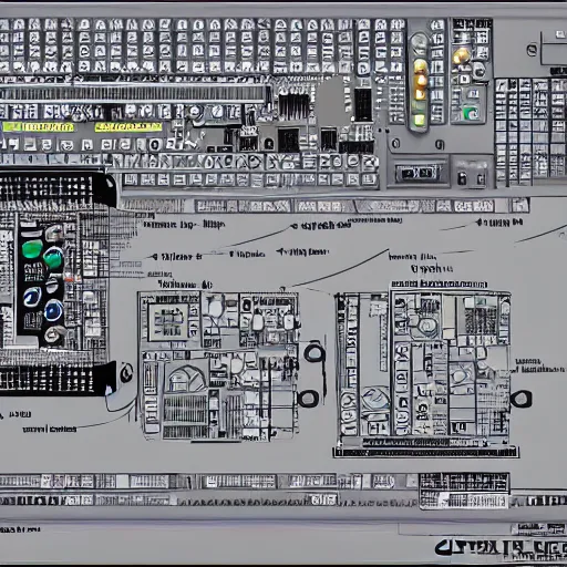 Image similar to most complex electronic schematic