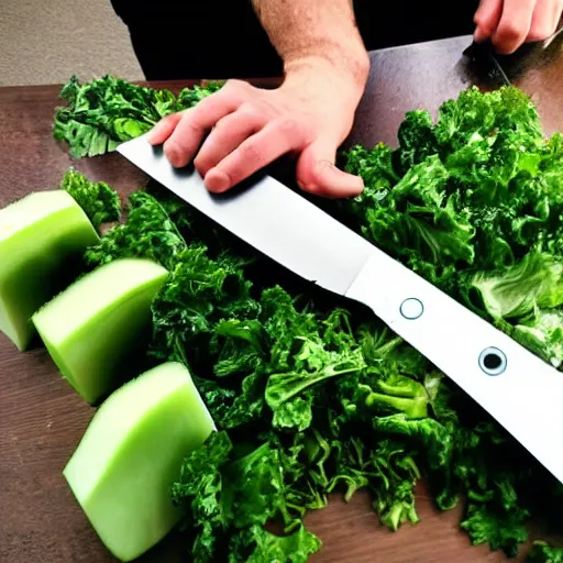 Image similar to 9 0 degrees fov, first person point of view of me cutting vegetables