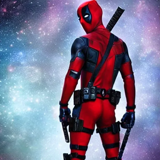 Image similar to Deadpool in the TARDIS, doctor who, sci fi, tv show, BBC,