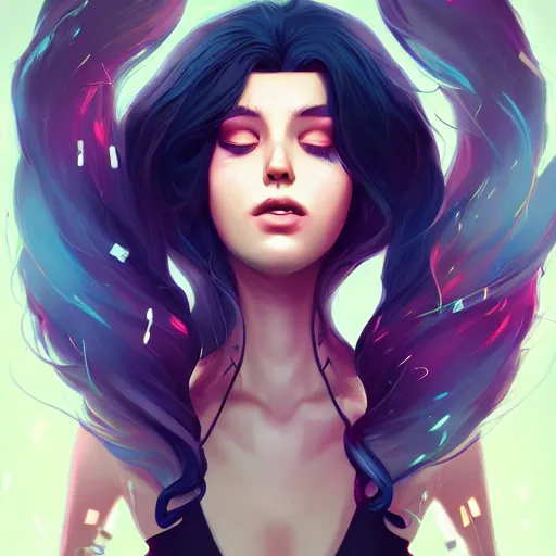 Image similar to a portrait of a beautiful rockstar, art by lois van baarle and loish and ross tran and rossdraws and sam yang and samdoesarts and artgerm, digital art, highly detailed, intricate, sharp focus, Trending on Artstation HQ, deviantart, unreal engine 5, 4K UHD image