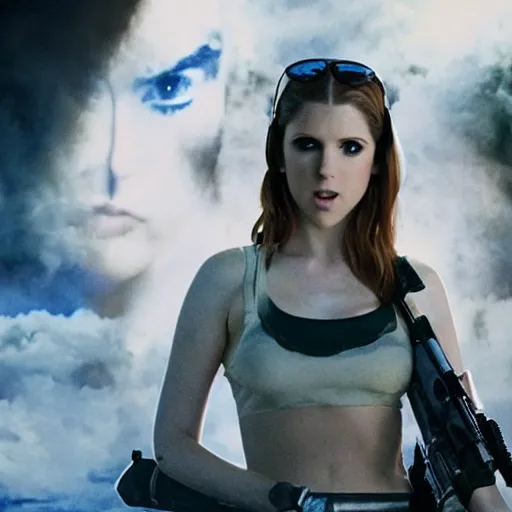 Image similar to still of Anna Kendrick as Tank Girl in Tank Girld remake 2029