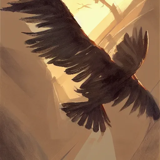 Image similar to milvus milvus milano bird flying. by craig mullins, steve purcell, ralph mcquarrie. trending on artstation. fashion, centered image