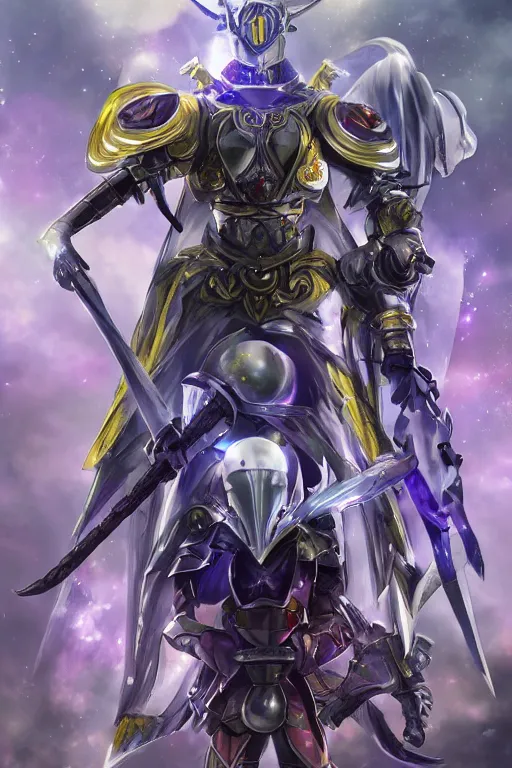 Image similar to helmet armor guardian destiny in witch queen illumination ray tracing hdr fanart arstation by sung choi robot ninja mask and eric pfeiffer and gabriel garza and casper konefal