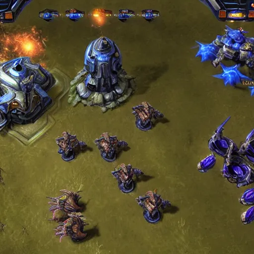 Prompt: emma watson in starcraft 2