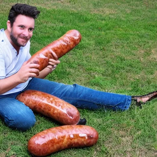 Image similar to a man with his big fat sausage